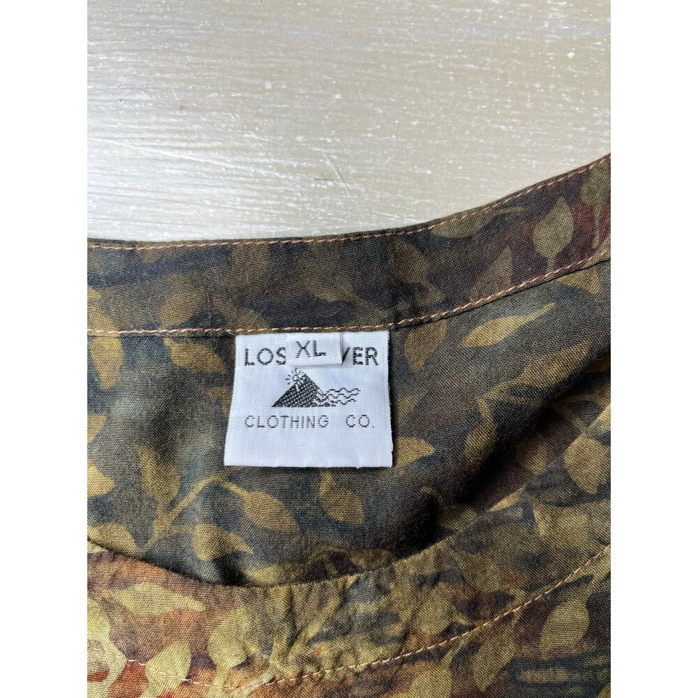 Lost River Clothing Co. Rustic Earthy Batik Boho Back Lace Up Maxi Dress - Picture 12 of 13